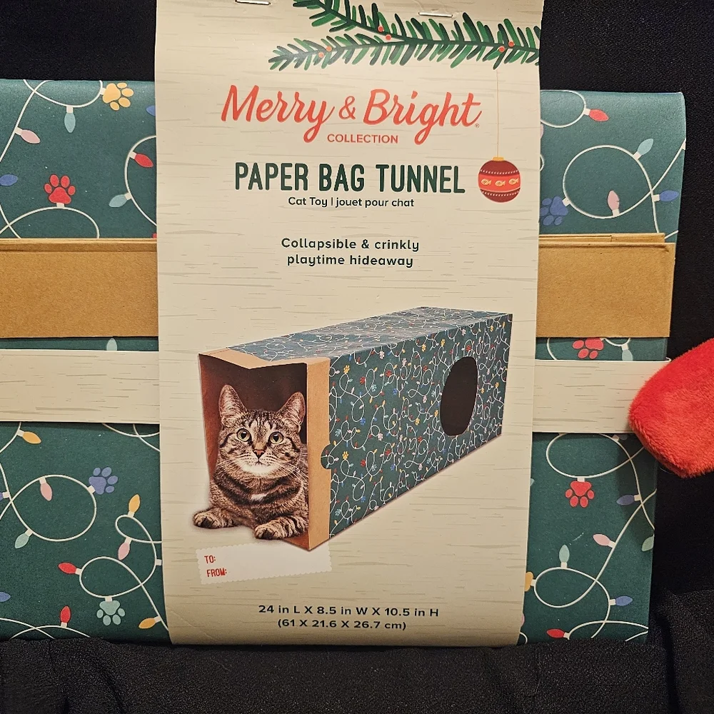 Merry & Bright Cat Christmas Toy Set